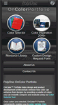 Mobile Screenshot of oncolorportfolio.com